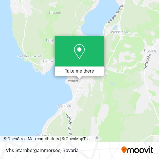 Vhs Starnbergammersee map