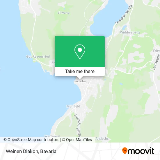 Карта Weinen Diakon