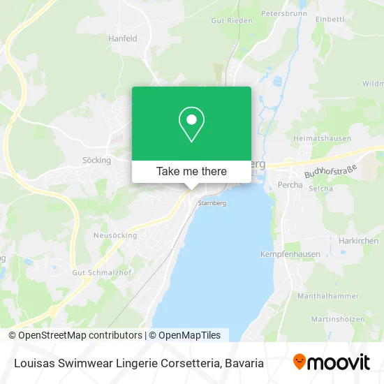 Карта Louisas Swimwear Lingerie Corsetteria