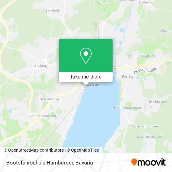 Карта Bootsfahrschule Hamberger
