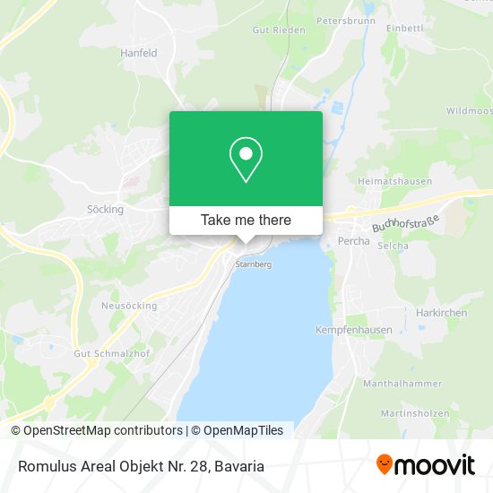 Romulus Areal Objekt Nr. 28 map