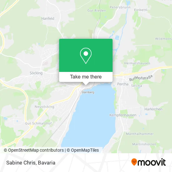 Карта Sabine Chris