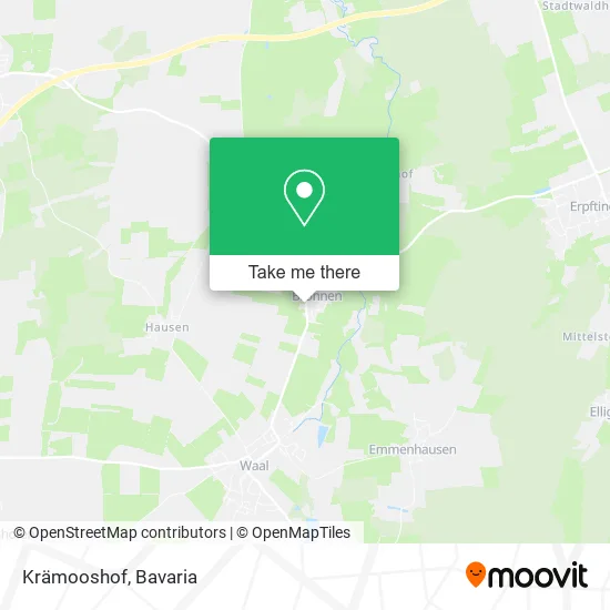 Карта Krämooshof