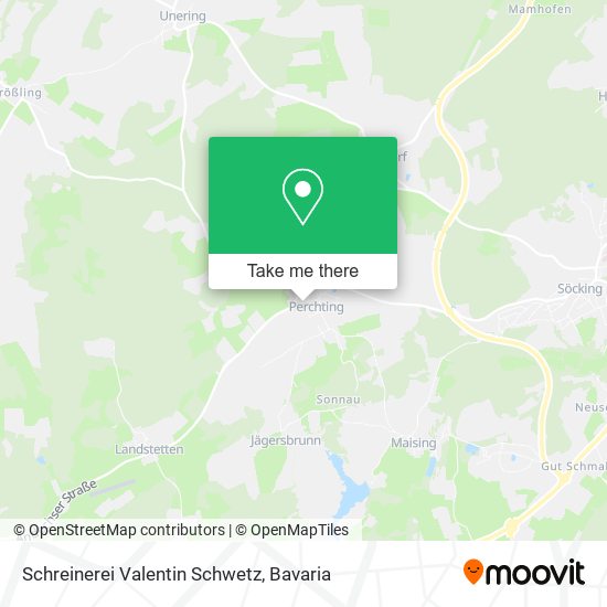 Schreinerei Valentin Schwetz map