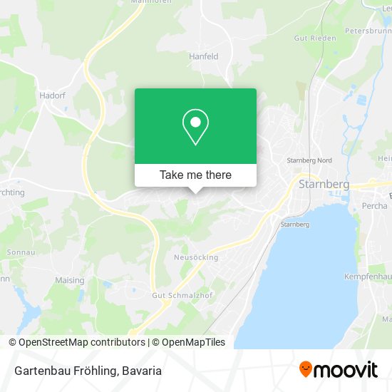 Gartenbau Fröhling map