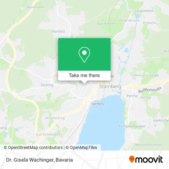 Карта Dr. Gisela Wachinger