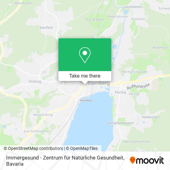 Карта Immergesund - Zentrum für Natürliche Gesundheit