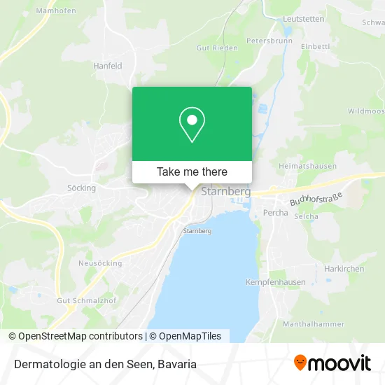 Dermatologie an den Seen map