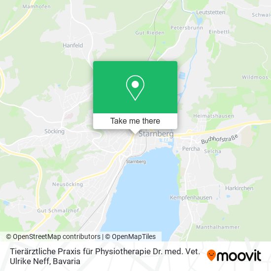 Tierärztliche Praxis für Physiotherapie Dr. med. Vet. Ulrike Neff map