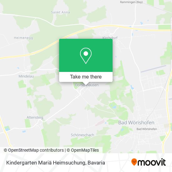 Kindergarten Mariä Heimsuchung map