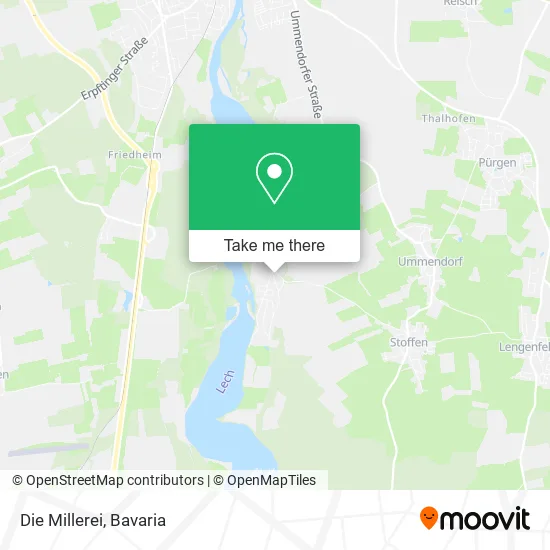 Карта Die Millerei