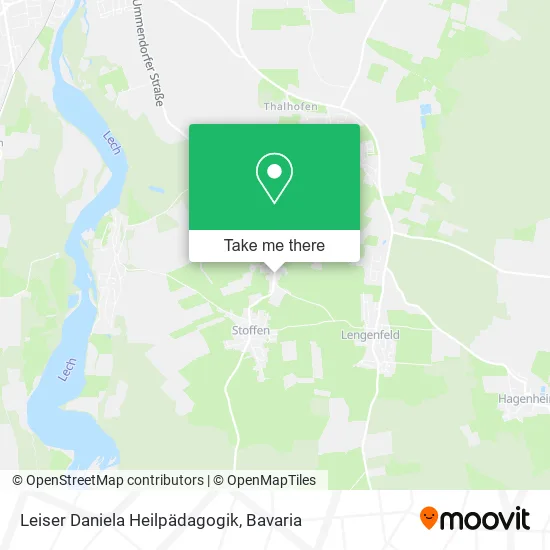 Карта Leiser Daniela Heilpädagogik