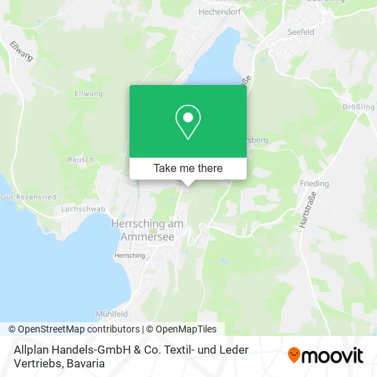 Карта Allplan Handels-GmbH & Co. Textil- und Leder Vertriebs