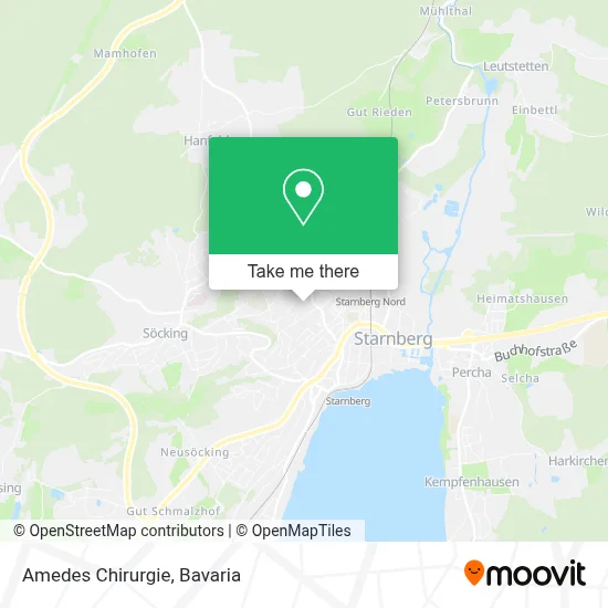 Amedes Chirurgie map