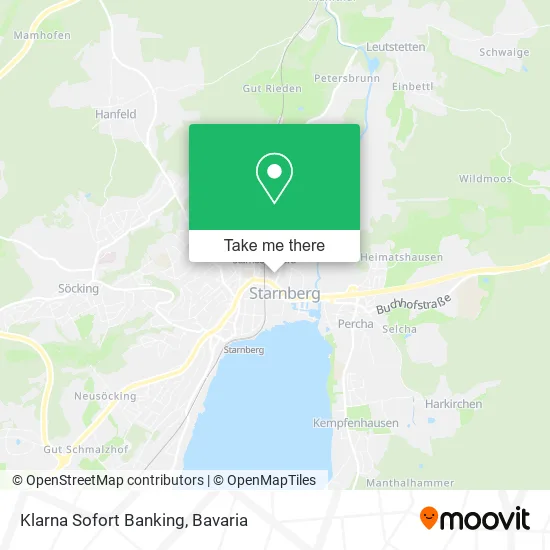 Карта Klarna Sofort Banking