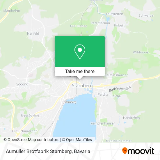 Карта Aumüller Brotfabrik Starnberg