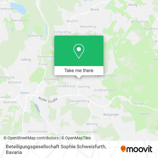 Beteiligungsgesellschaft Sophie Schweisfurth map
