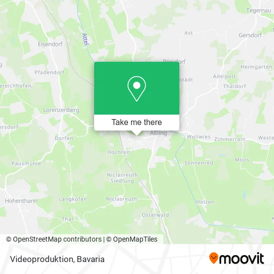Карта Videoproduktion