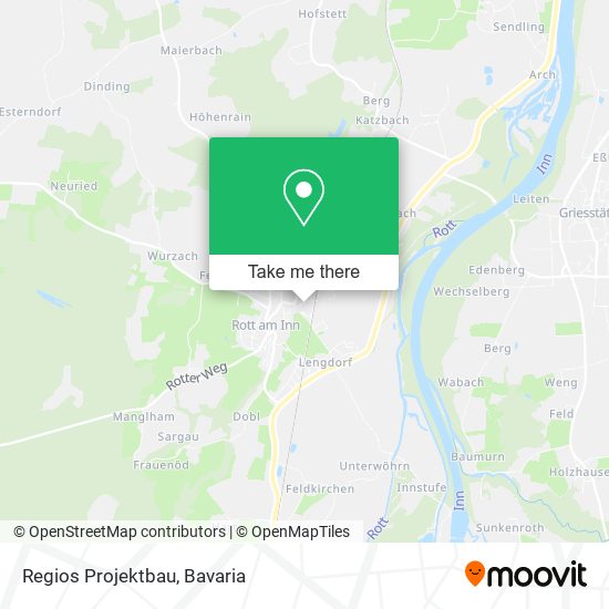 Карта Regios Projektbau