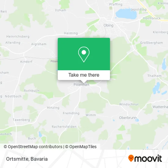 Карта Ortsmitte