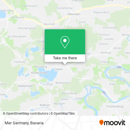 Карта Mer Germany