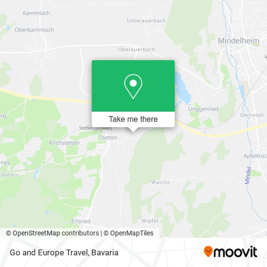 Карта Go and Europe Travel