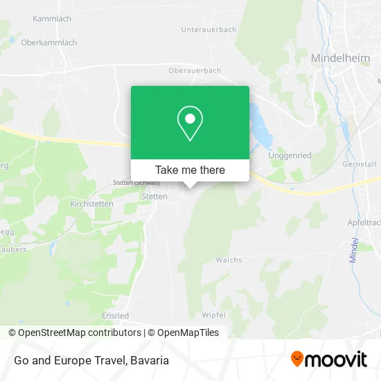 Карта Go and Europe Travel