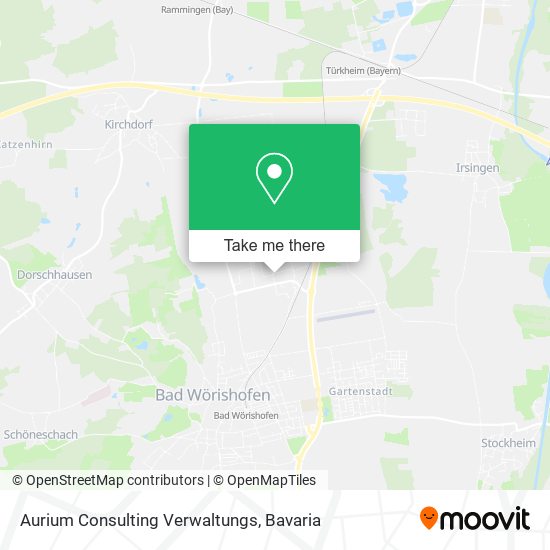 Aurium Consulting Verwaltungs map