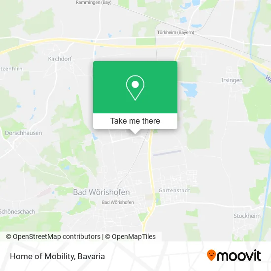 Карта Home of Mobility