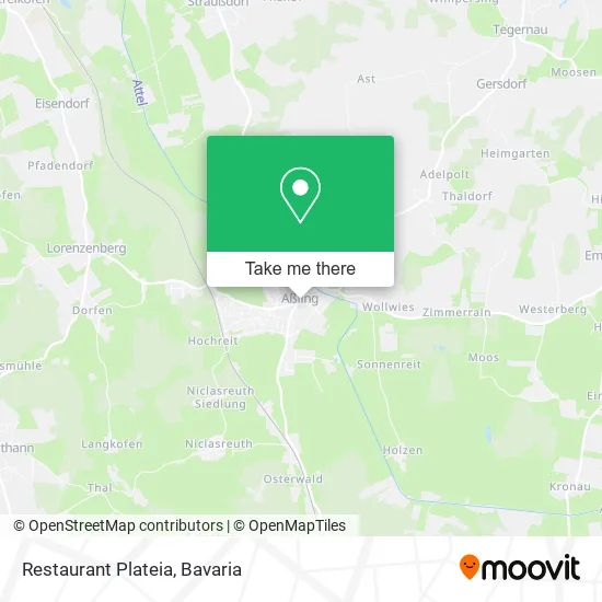 Карта Restaurant Plateia