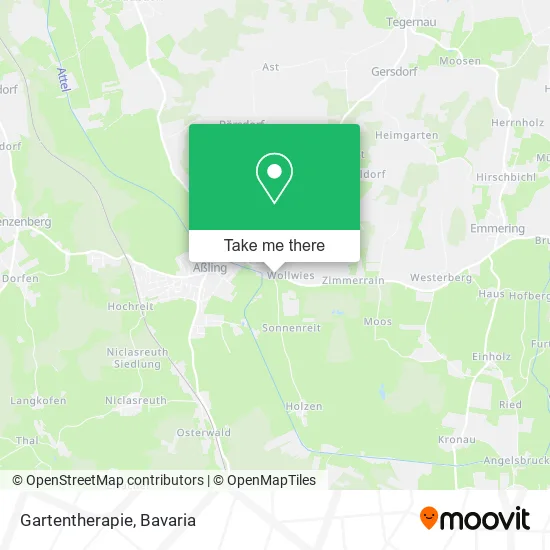 Карта Gartentherapie