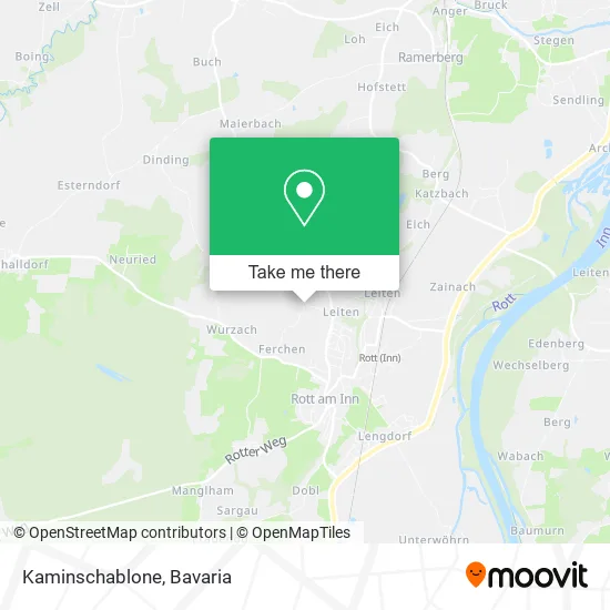 Карта Kaminschablone