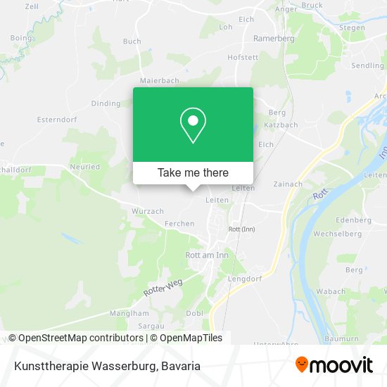Kunsttherapie Wasserburg map
