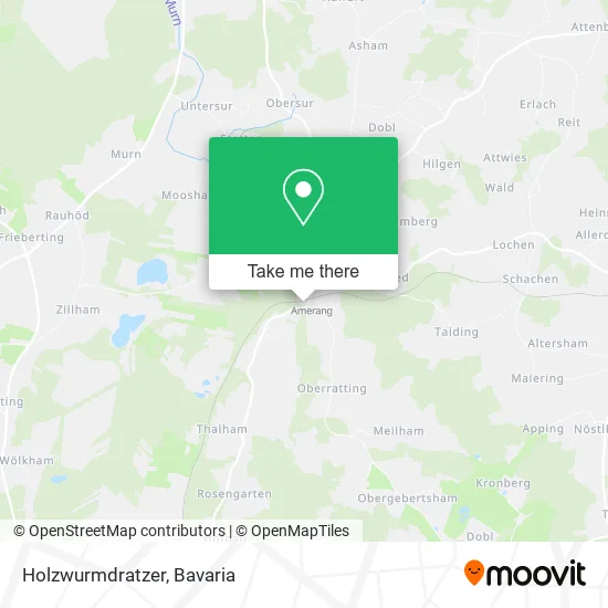 Карта Holzwurmdratzer