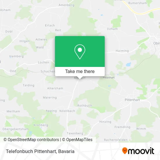 Карта Telefonbuch Pittenhart