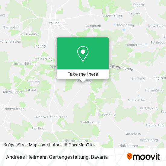 Andreas Heilmann Gartengestaltung map