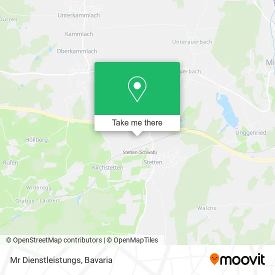 Mr Dienstleistungs map