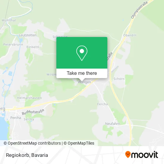 Карта Regiokorb