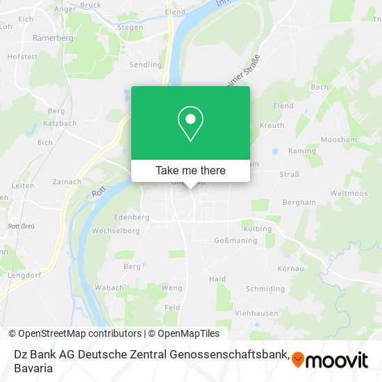 Dz Bank AG Deutsche Zentral Genossenschaftsbank map