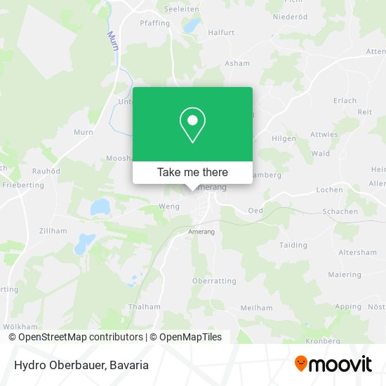 Hydro Oberbauer map