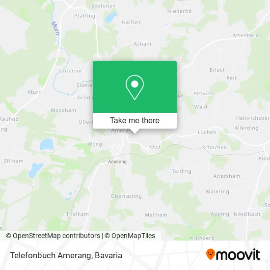 Карта Telefonbuch Amerang