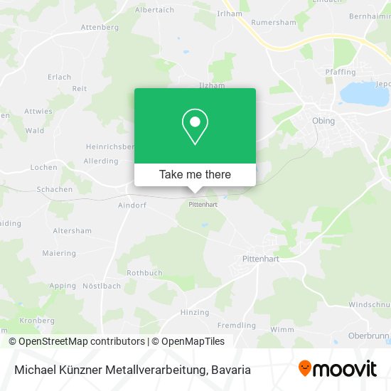Michael Künzner Metallverarbeitung map
