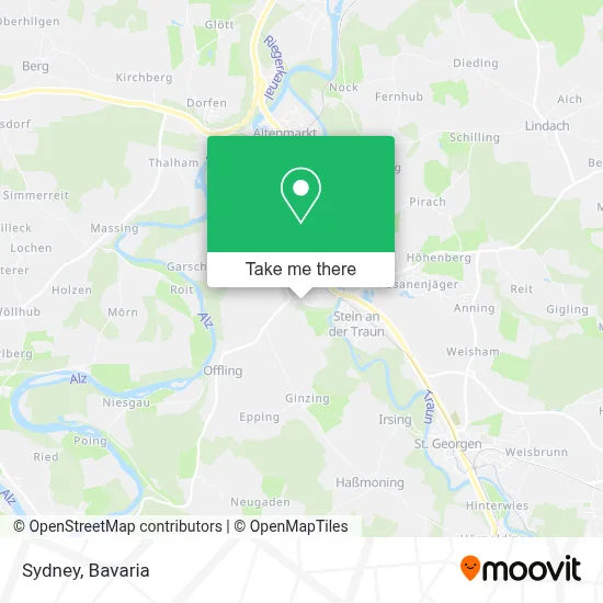 Sydney map