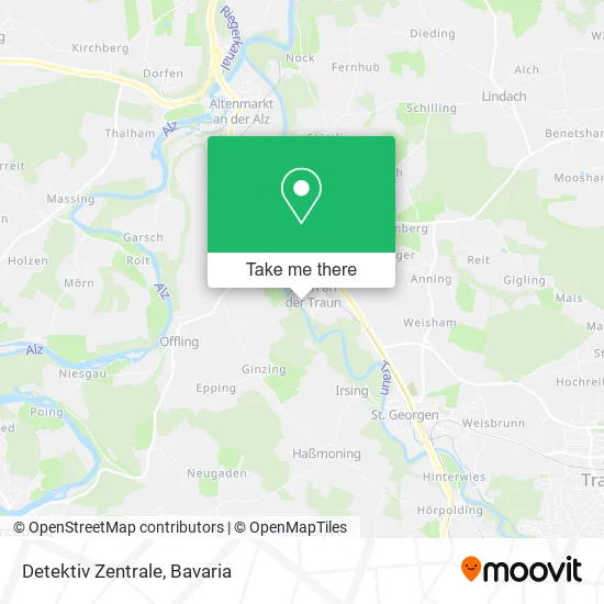Карта Detektiv Zentrale