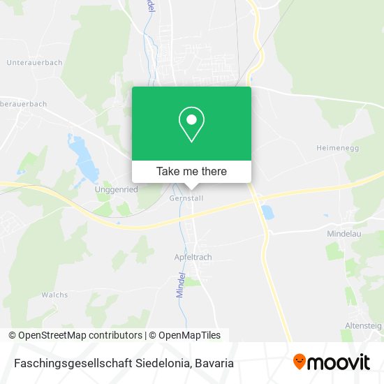 Faschingsgesellschaft Siedelonia map
