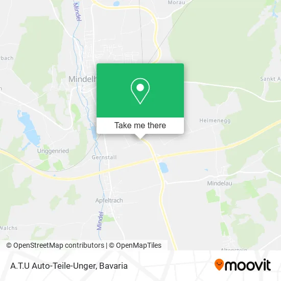 Карта A.T.U Auto-Teile-Unger