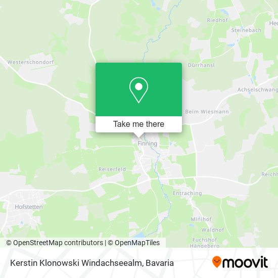 Kerstin Klonowski Windachseealm map