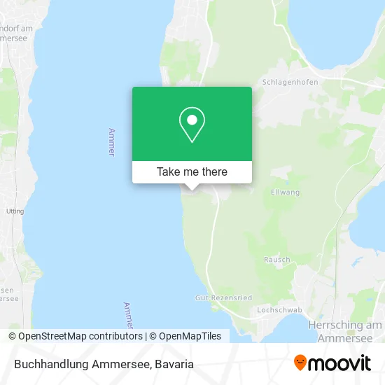 Карта Buchhandlung Ammersee