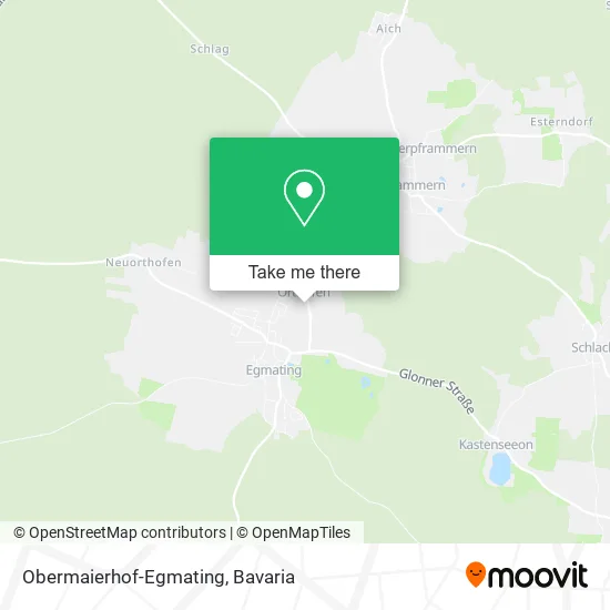 Карта Obermaierhof-Egmating