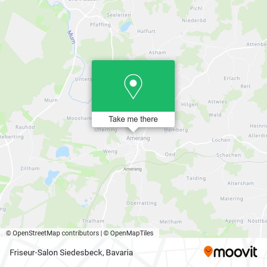 Friseur-Salon Siedesbeck map